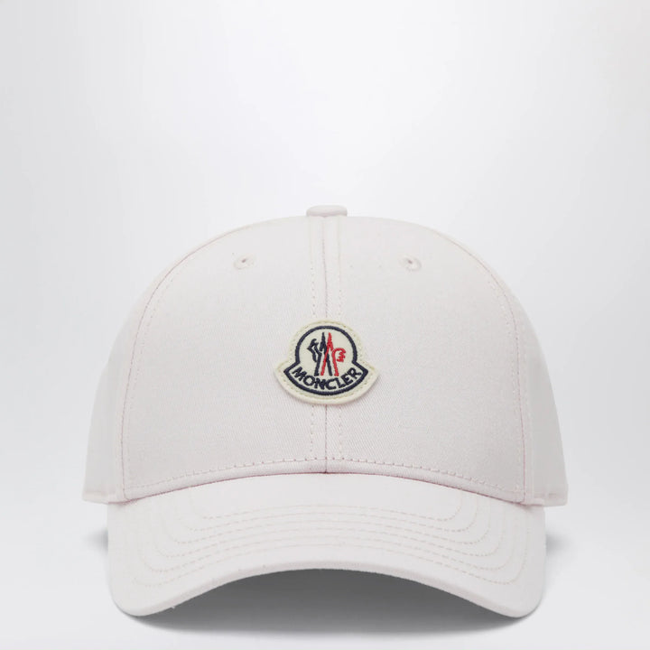 Moncler - Pink baseball cap with logo patch Brand Hats TU