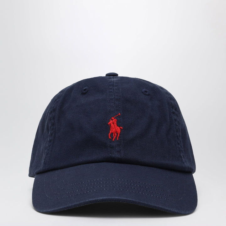 Hats TU Polo Ralph Lauren - Navy blue baseball cap with logo Brand