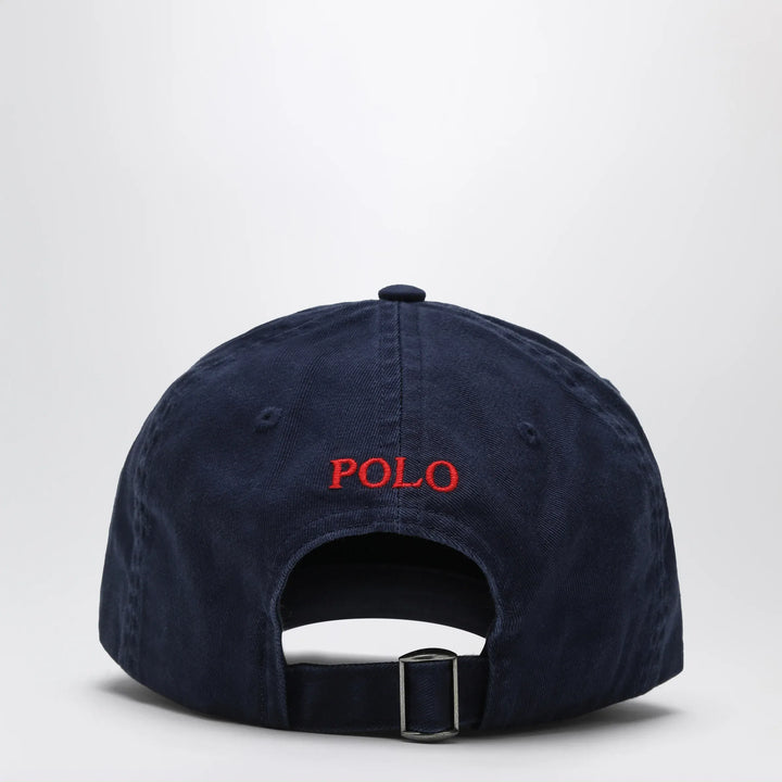 Polo Ralph Lauren - Navy blue baseball cap with logo Brand Hats TU