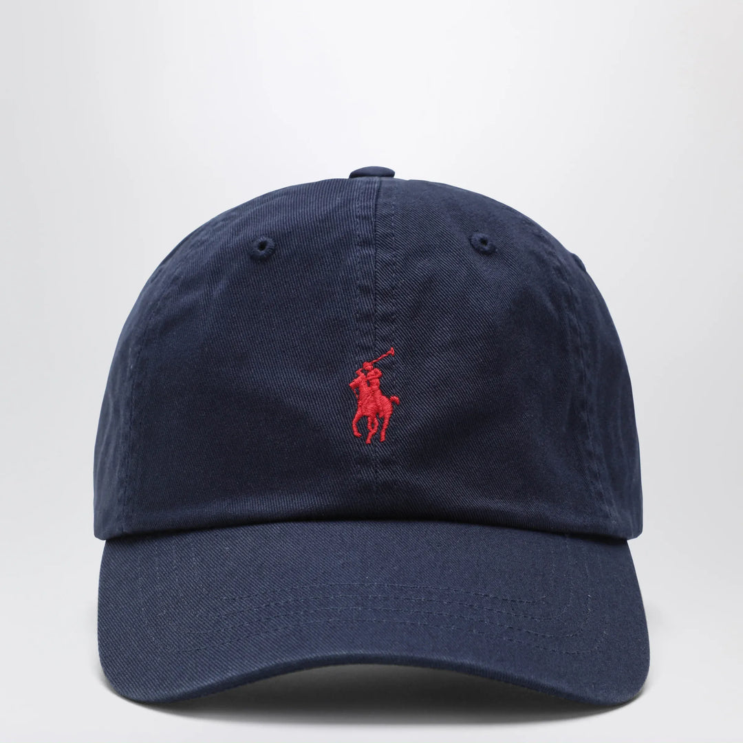 Polo Ralph Lauren - Newport Navy / Red baseball cap with logo Brand Hats U