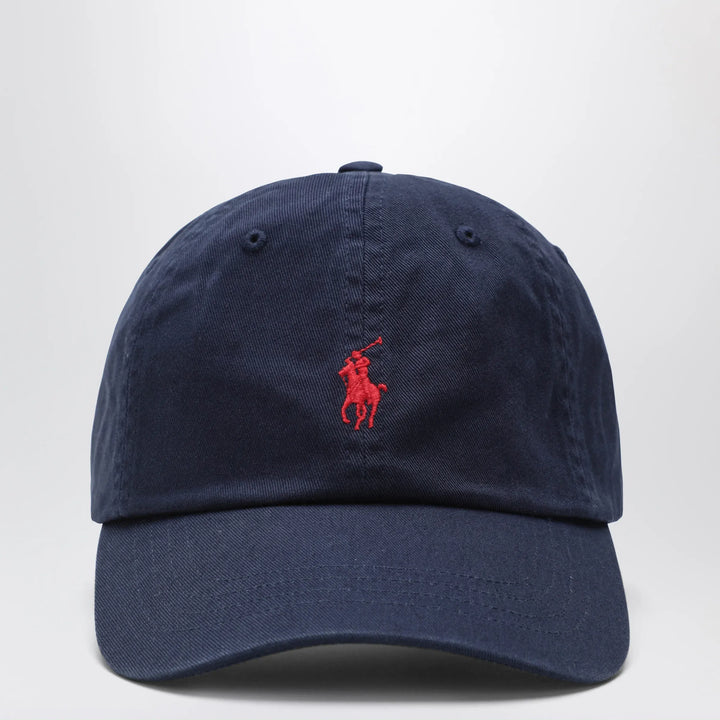 Polo Ralph Lauren - Newport Navy / Red baseball cap with logo Brand Hats U