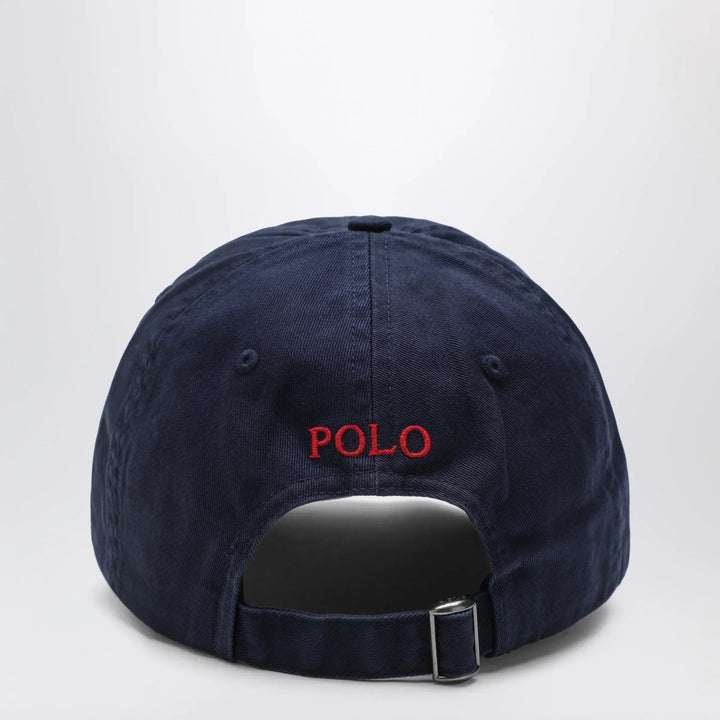 Polo Ralph Lauren - Newport Navy / Red baseball cap with logo Brand Hats U