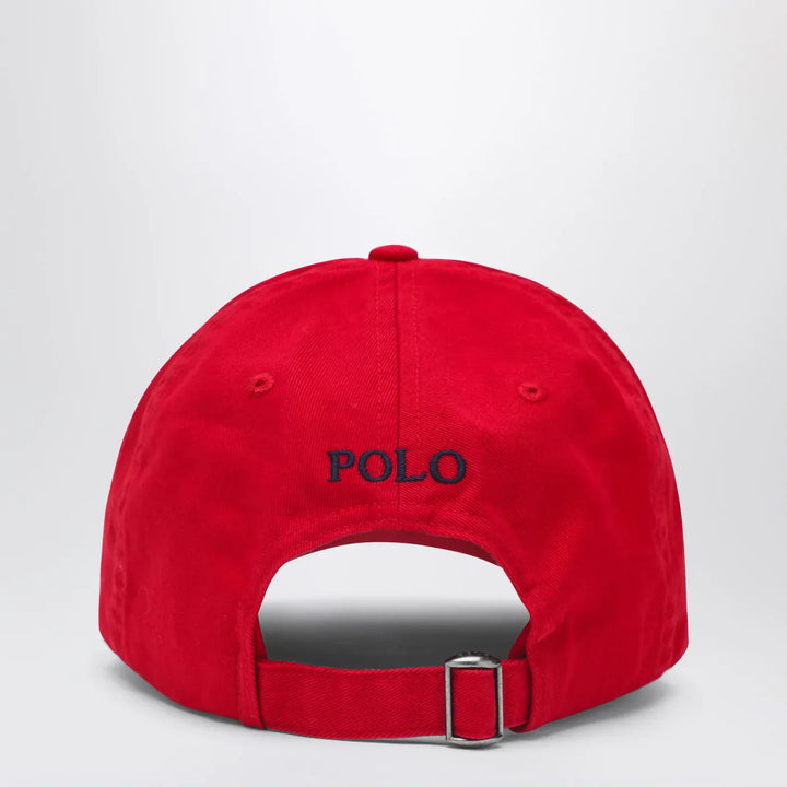 Polo Ralph Lauren - Red baseball cap with logo Brand Hats TU