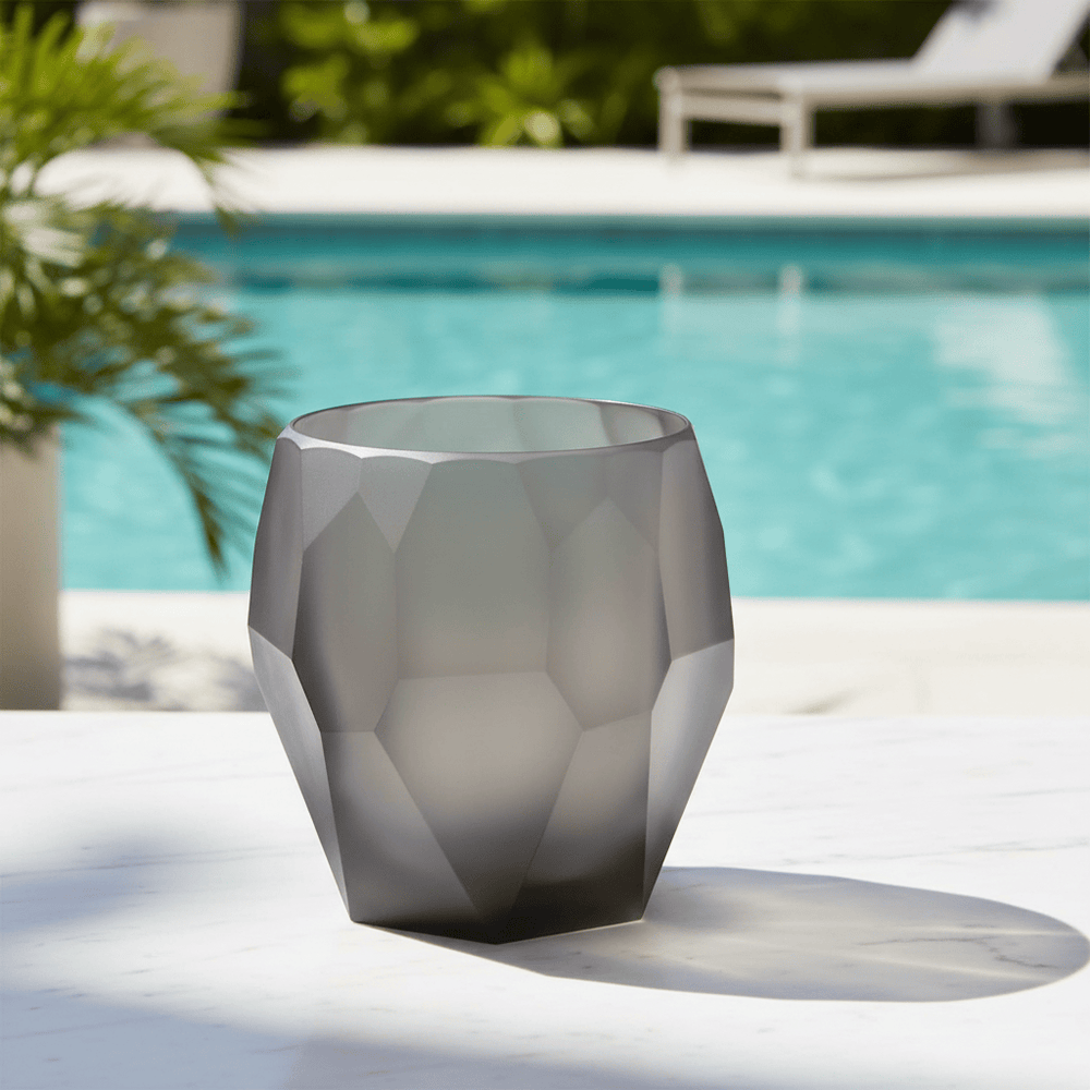 Mario Luca Giusti Filippo Acrylic Ice Bucket Grey Frost Brand Ice Bucket