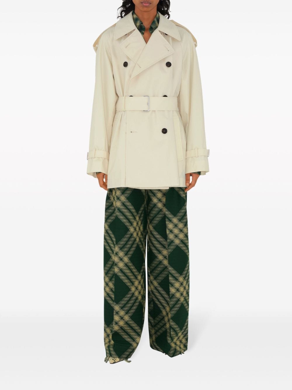 Burberry Jackets 6 Burberry Short Belted Trench Coat Burberry Short Belted Trench Coat Brand