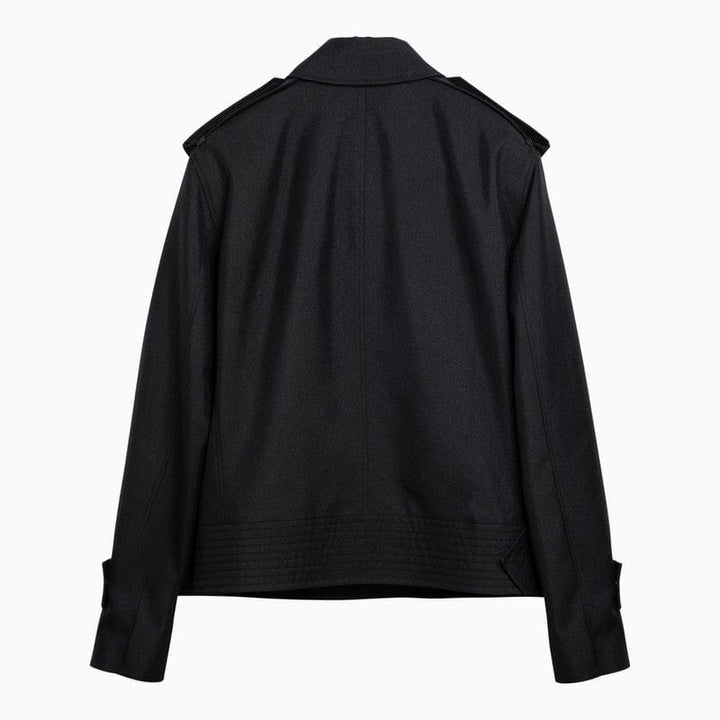 Burberry Jackets 48 Burberry White striped t-shirt with logo embroidery Burberry White striped t-shirt with logo embroidery Brand