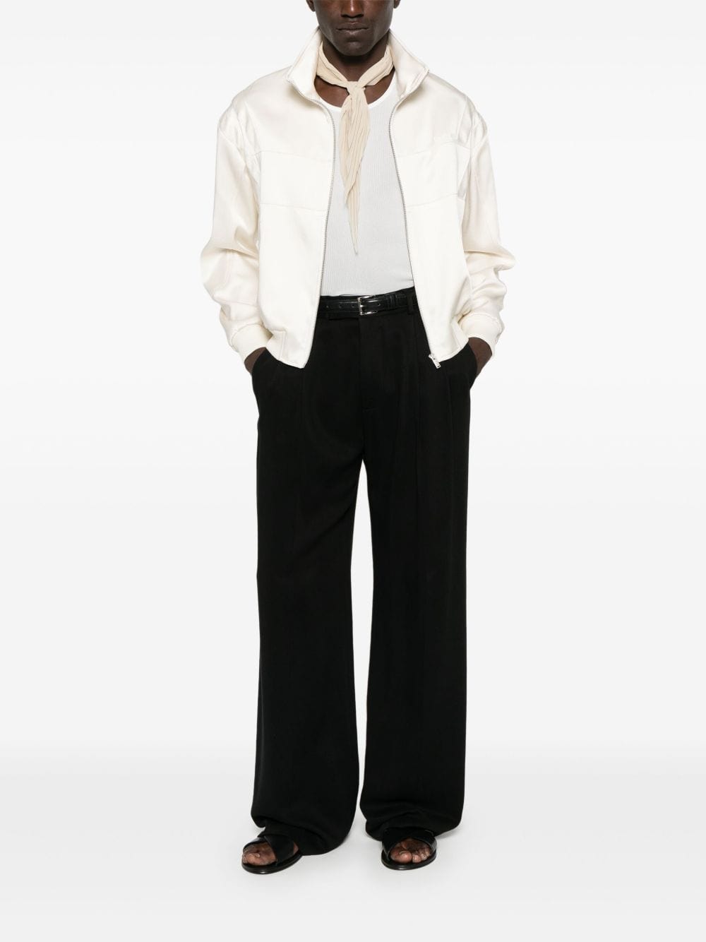 Saint Laurent Jackets 48 Saint Laurent Coats White Saint Laurent White Coat – Refined Modern Elegance Brand