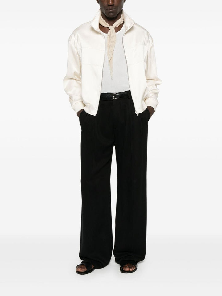 Saint Laurent Jackets 48 Saint Laurent Coats White Saint Laurent White Coat – Refined Modern Elegance Brand