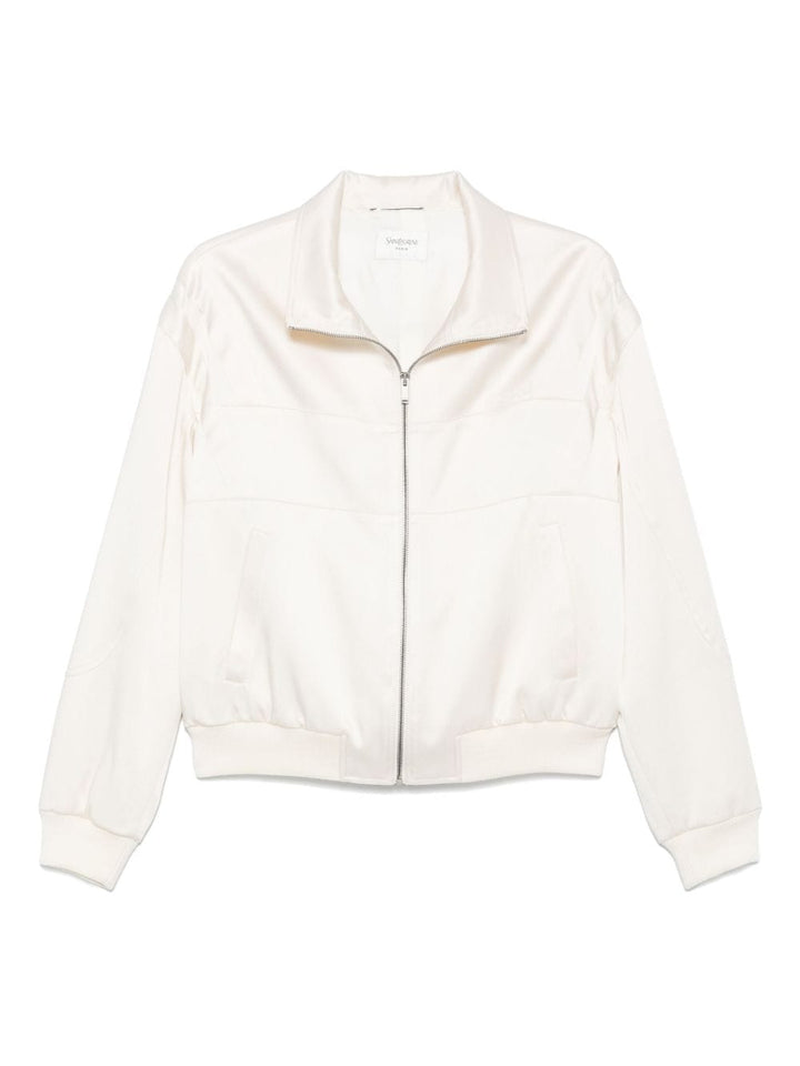 Saint Laurent Jackets 48 Saint Laurent Coats White Saint Laurent White Coat – Refined Modern Elegance Brand