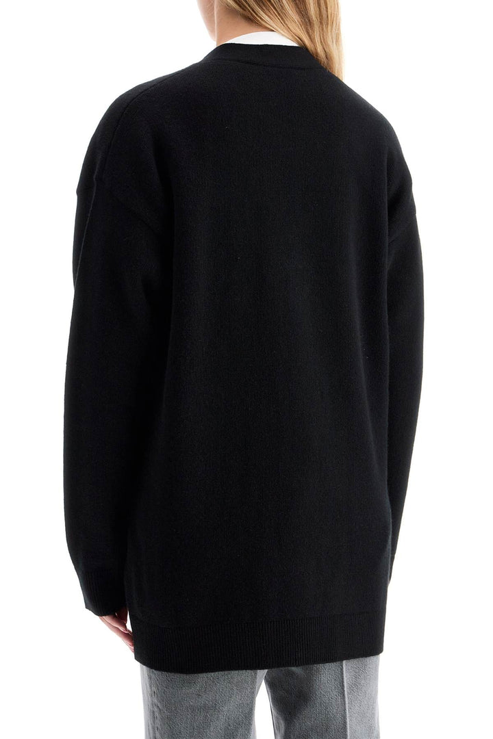 Versace Knitwear Versace Boxy Wool And Cashmere Cardigan Versace Boxy Wool  Cardigan | Made with Italian Cashmere Brand