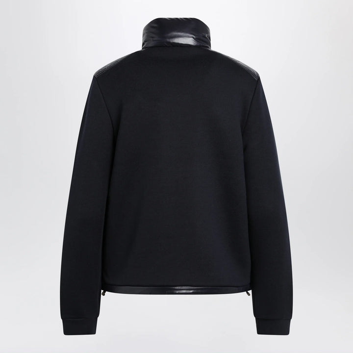 Moncler - Navy Padded Zip-Up Sweatshirt Brand