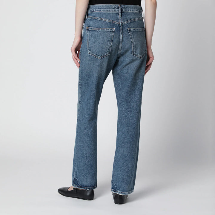 AGOLDE - Lana straight-leg jeans in indigo denim Brand Pants