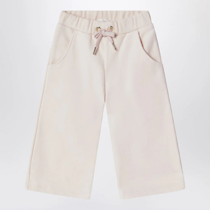 Chloé - Petal pink cotton trousers Brand Pants 2