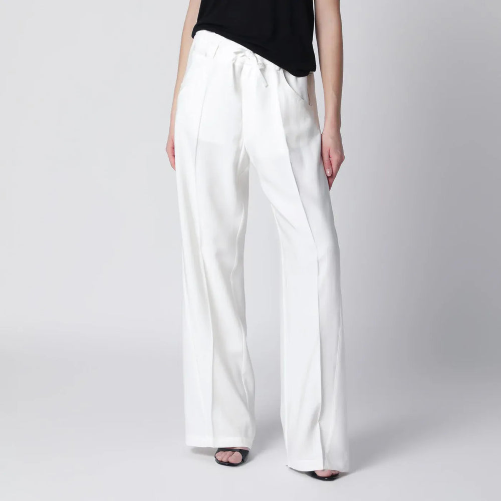 DARKPARK - White Iris trousers in crêpe Brand Pants 27