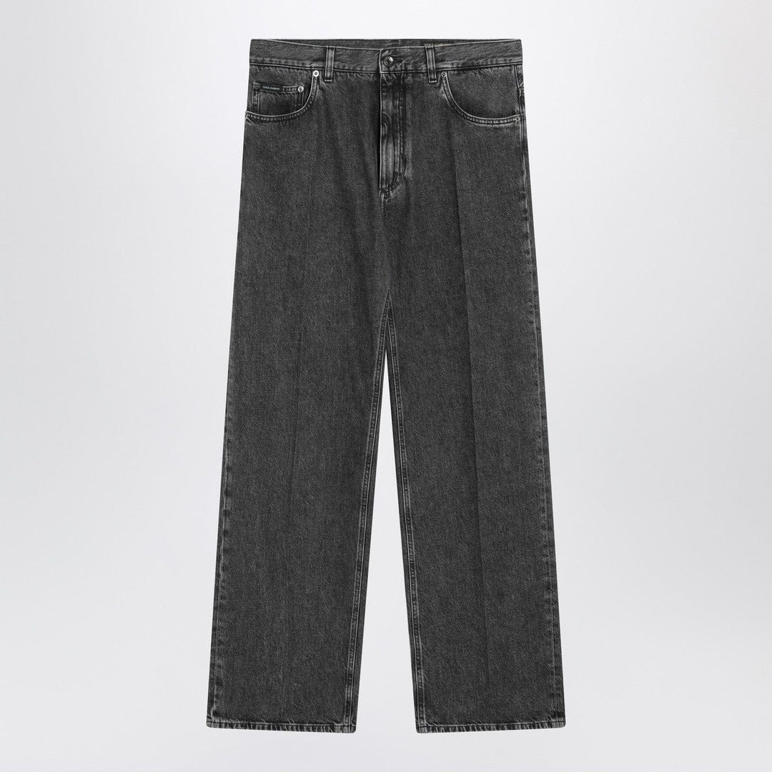 Pants Dolce&Gabbana - Black washed over jeans Brand