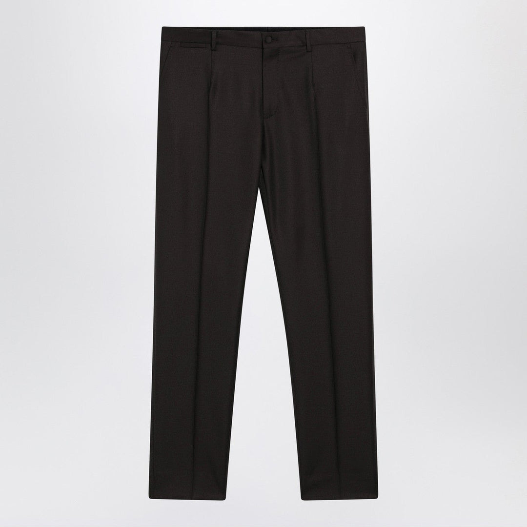 Pants Dolce&Gabbana - Brown wool trousers Brand