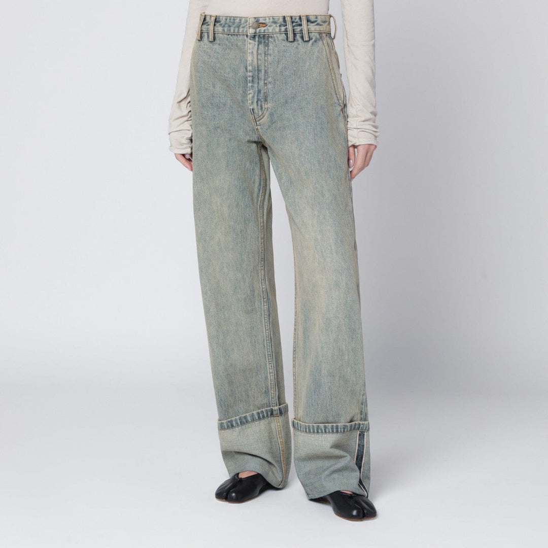 Pants S Entire Studios - Wide-leg jeans with washed effect Brand