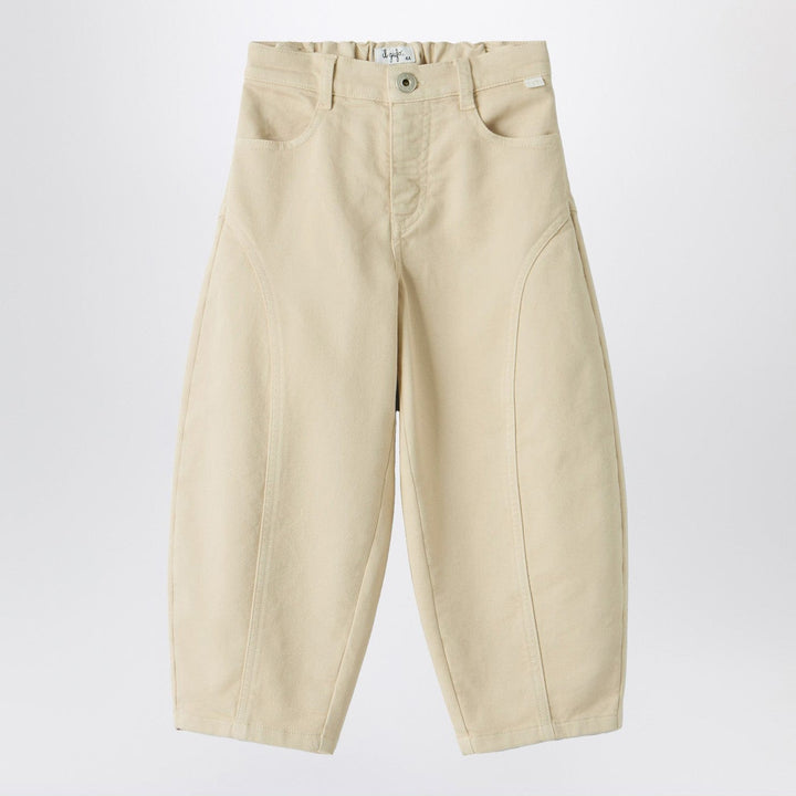 Pants 4 Il Gufo - Carrot pants in stretch gabardine Brand