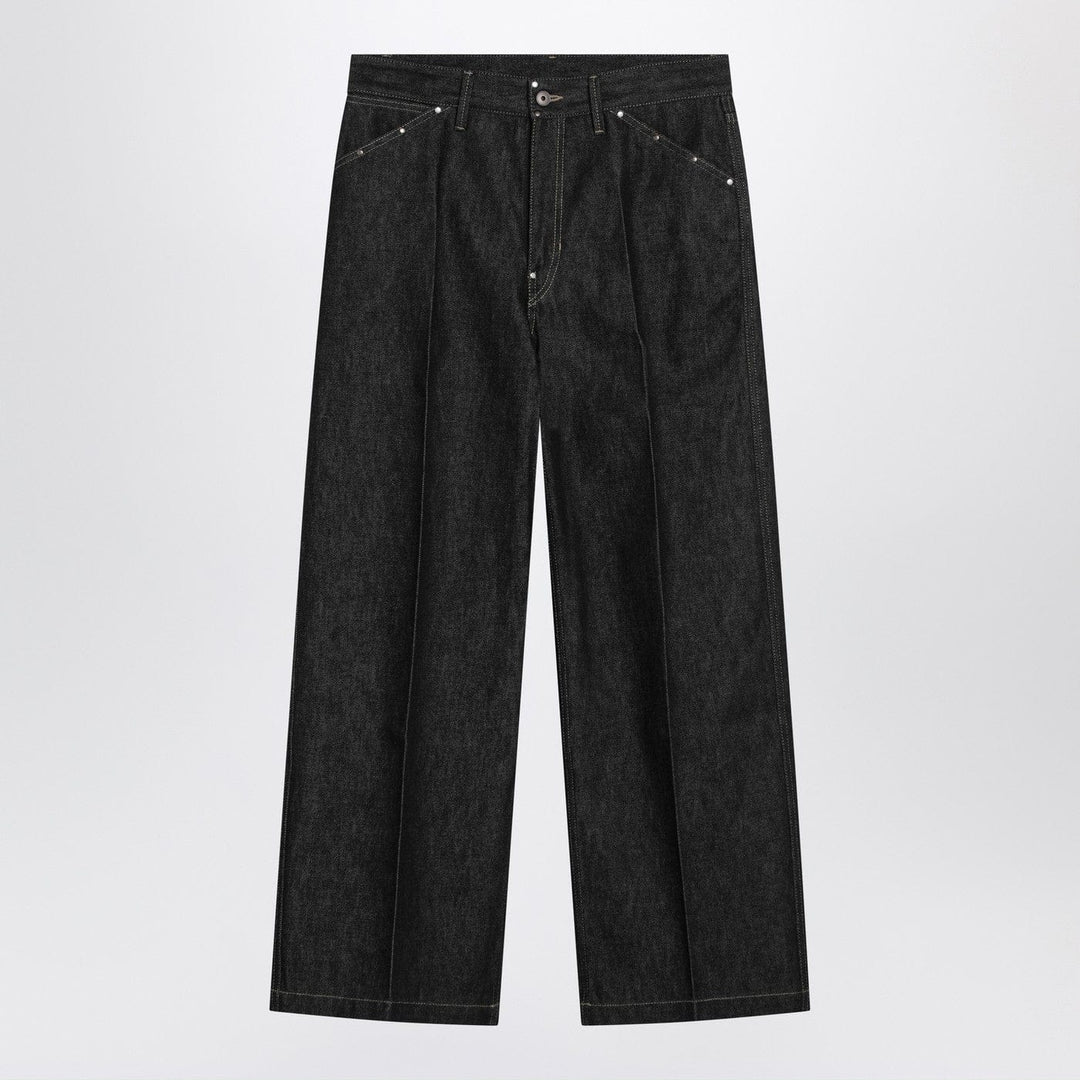 Pants LEMAIRE - Slate-colored jeans with studs Brand
