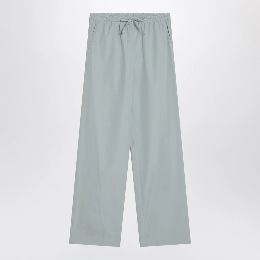 LouLou De Saison - Light blue trousers in cotton Brand Pants 38  FR