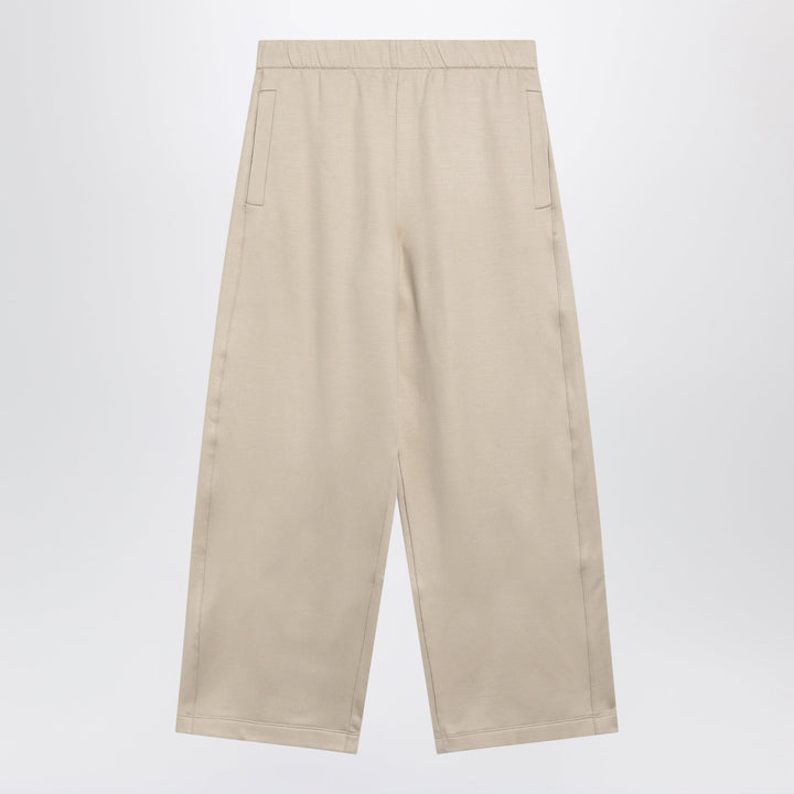 Pants Max Mara - Beige silk blend trousers Brand
