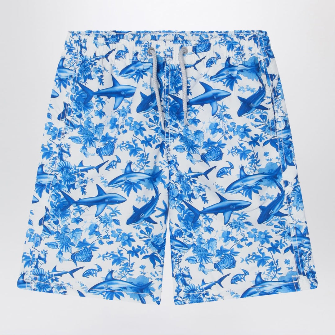 Pants 10 MC2 Saint Barth - Jean long swimsuit with sharks Brand