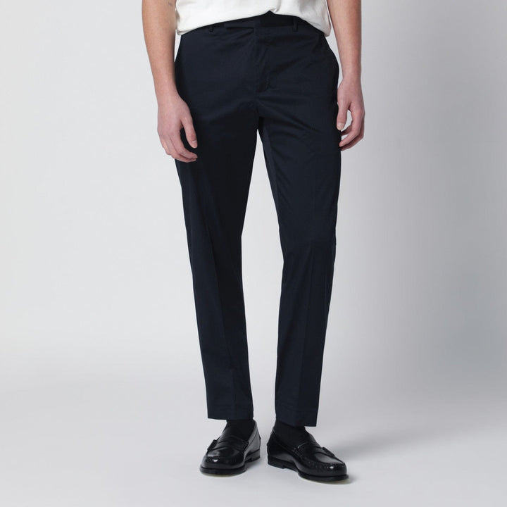 Pants PT Torino - Blue cotton-blend trousers Brand