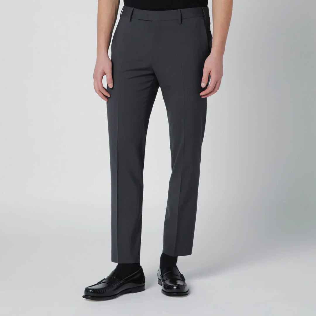 PT Torino - Grey trousers in wool blend Brand Pants 46 IT