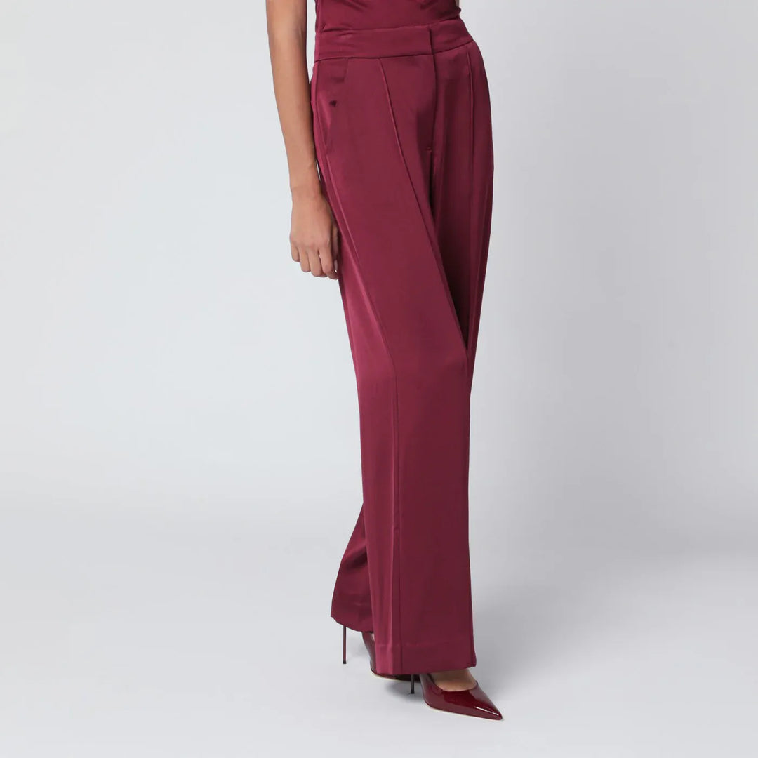 SIMKHAI - Kyra trousers in blueberry satin Brand Pants 4 US
