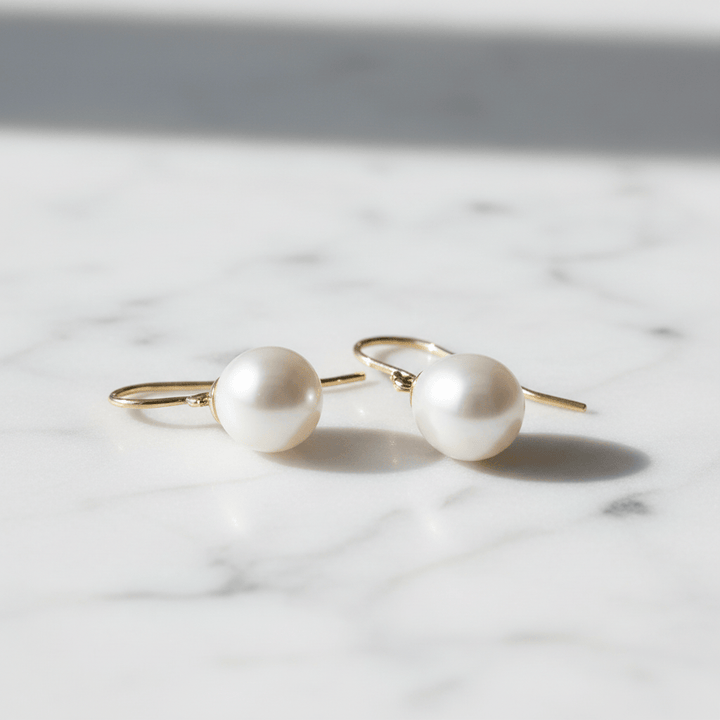 Juliane Drop Earrings Brand Pearl Earrings