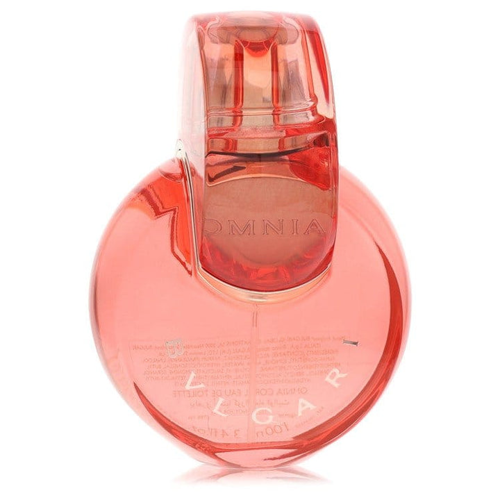 Perfume &amp; Cologne 100 ml Eau De Toilette Spray Omnia Coral Eau De Toilette Spray (Tester) By Bvlgari Brand