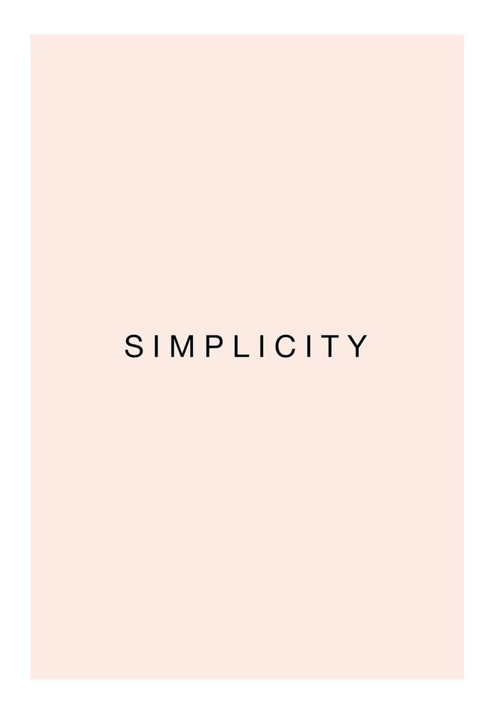 Canvas Print 60x90cm / Unframed Simplicity Blush Simplicity Blush Wall Art : Ready to hang framed artwork. Brand