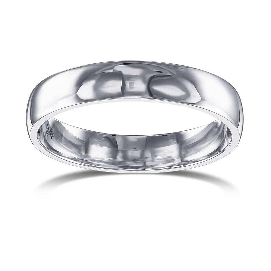 Comfort Fit Domed Wedding Band Brand Ring