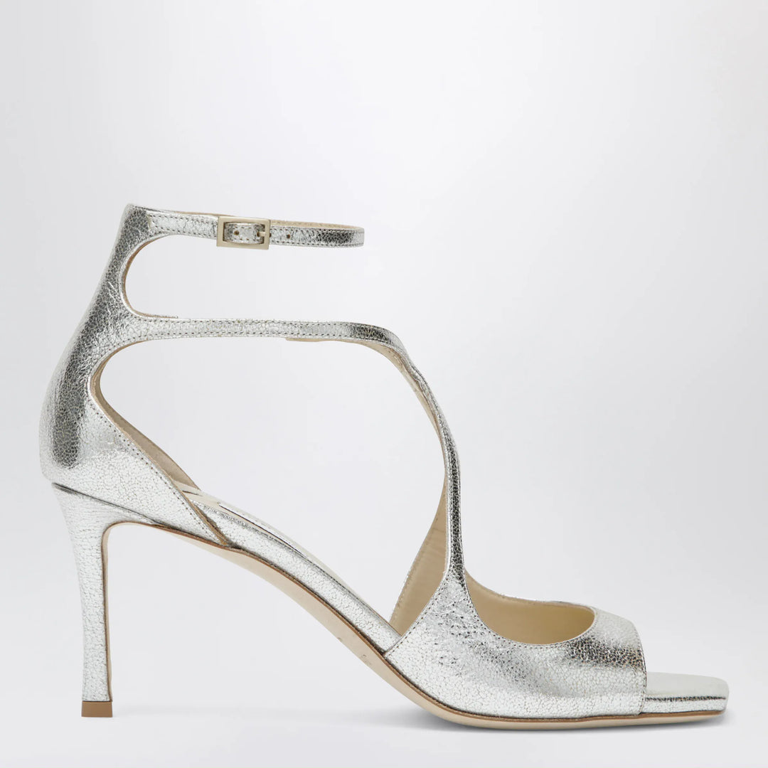 Jimmy Choo - Champagne Azia 75 sandal Brand Sandals 41 IT