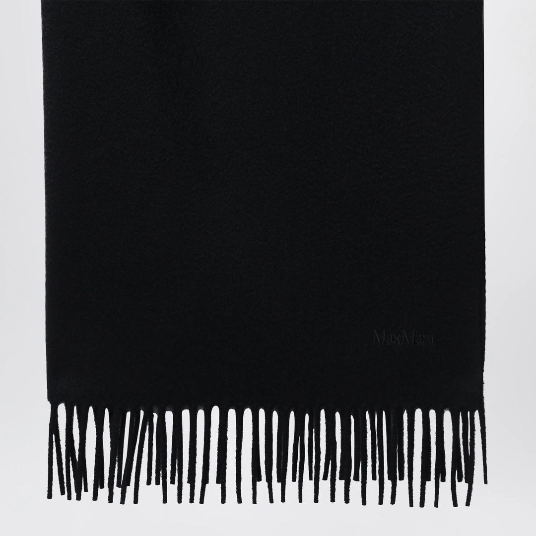 Max Mara - Black cashmere scarf Brand Scarves &amp; Shawls U