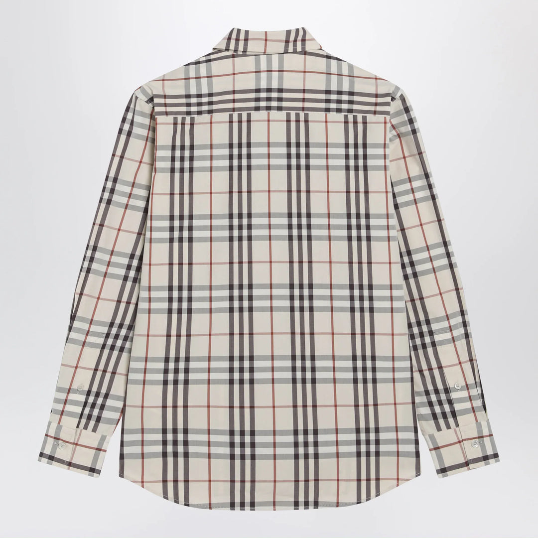 Burberry - Beige Check shirt by Burberry Brand Shirt