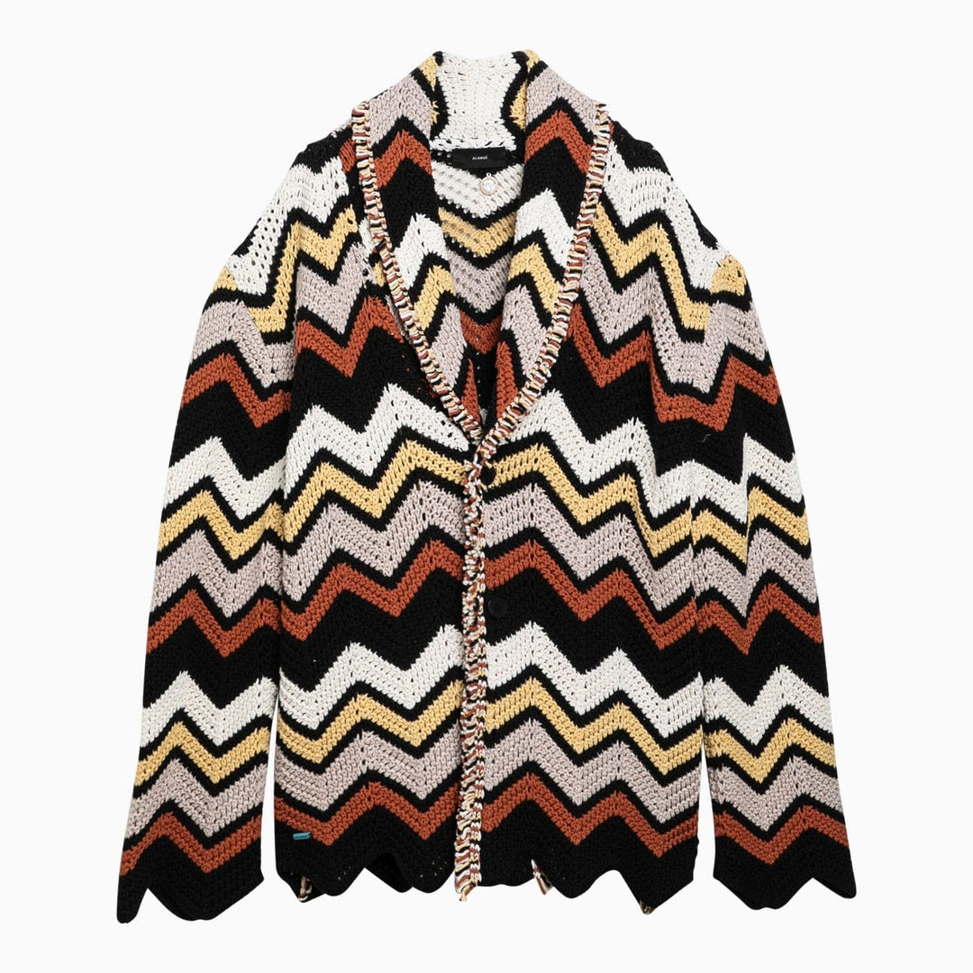 Shirts &amp; Tops M Alanui - Cardigan in crochet zig zag multicolore Brand