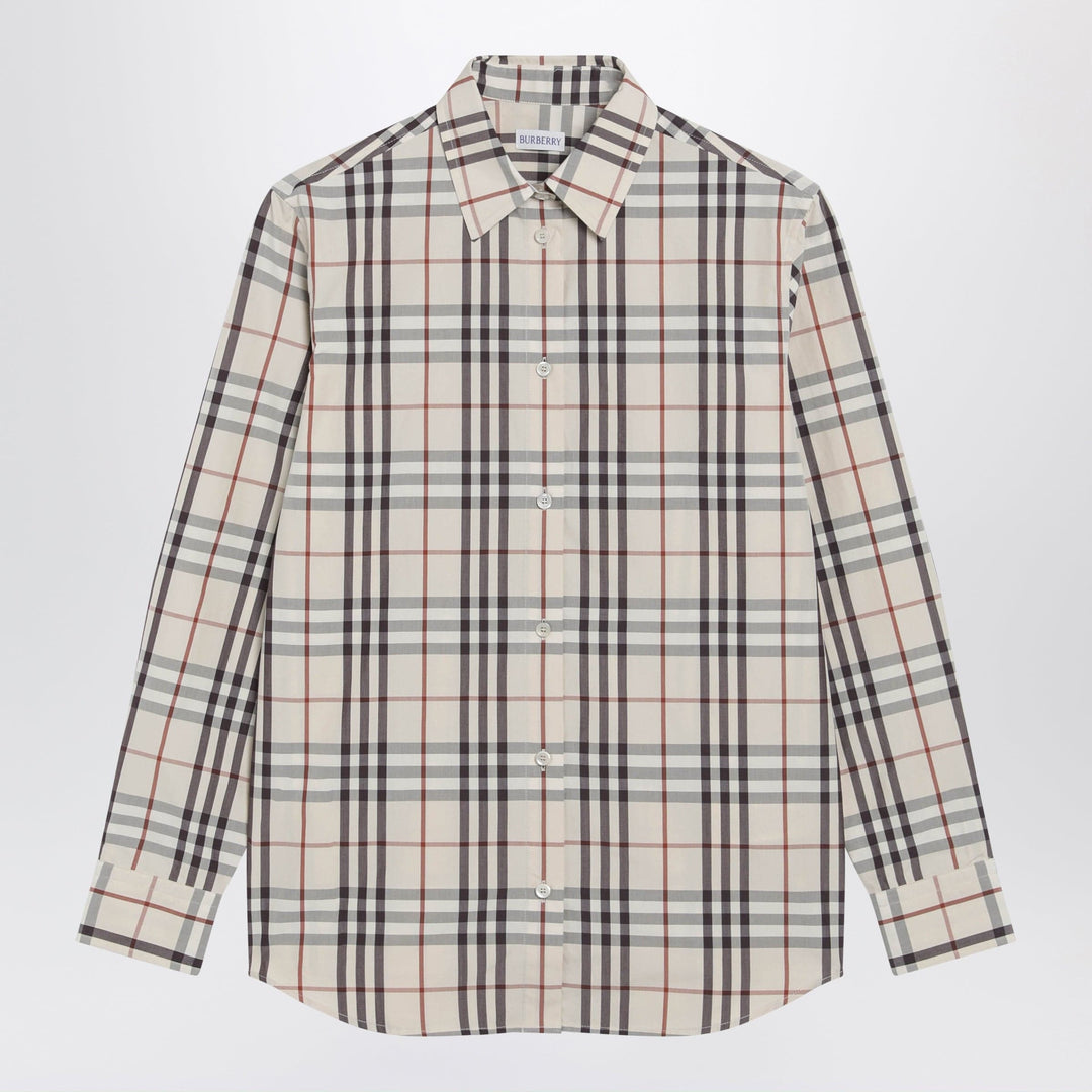 Shirts &amp; Tops Burberry - Beige Check shirt by Burberry Brand