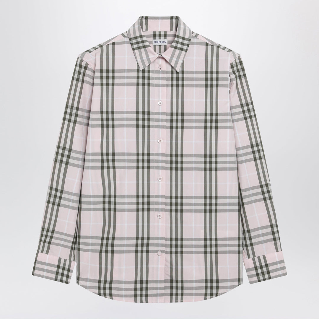 Shirts &amp; Tops 10 UK Burberry - Pink cotton Check pattern shirt Brand