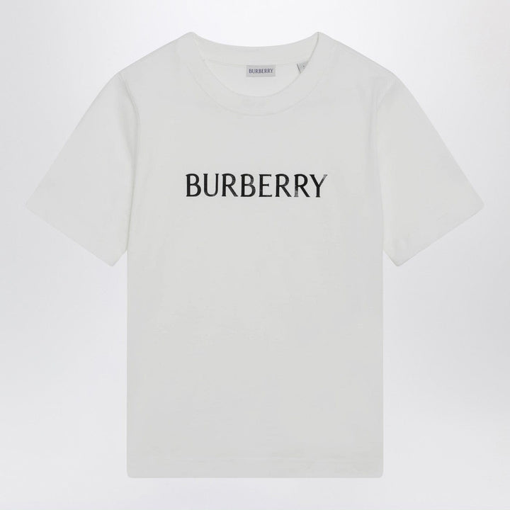 Shirts &amp; Tops Burberry - White T-shirt with logo print Brand