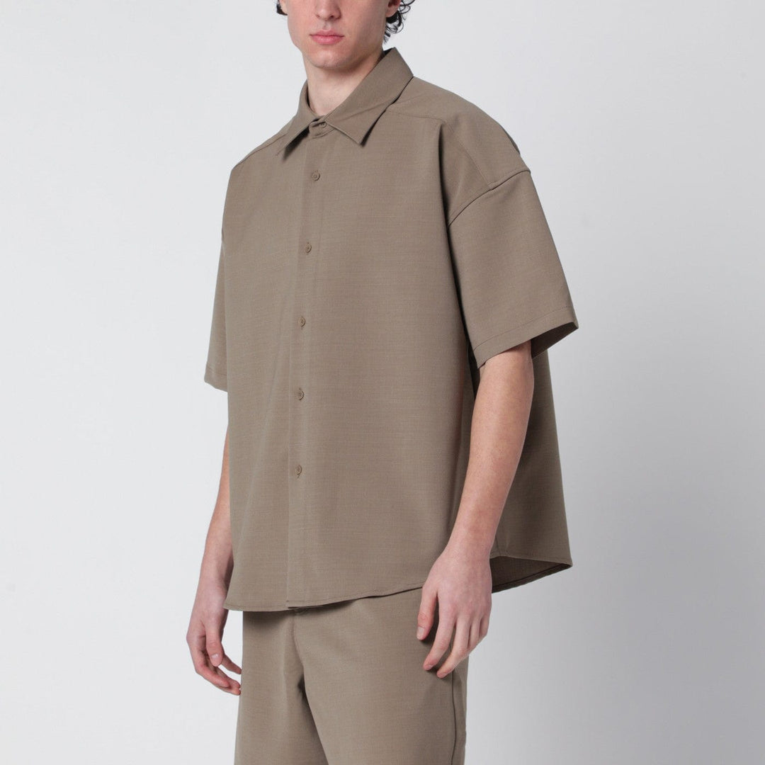 Shirts & Tops Entire Studios - Beige oversized short-sleeve shirt Brand