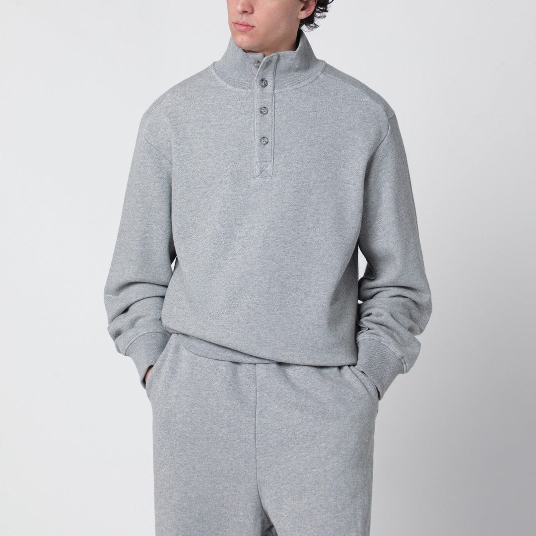 Shirts & Tops Entire Studios - Grey cotton buttoned sweater Brand