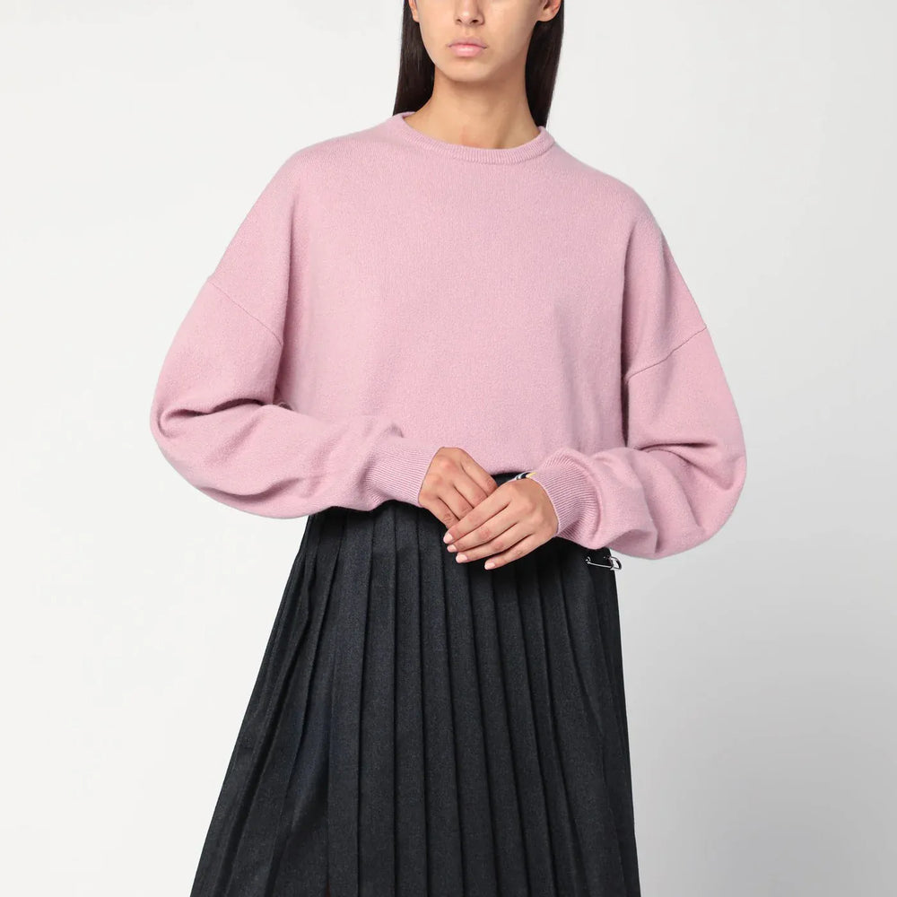 extreme cashmere - Pink cashmere crew neck sweater Brand Shirts & Tops TU