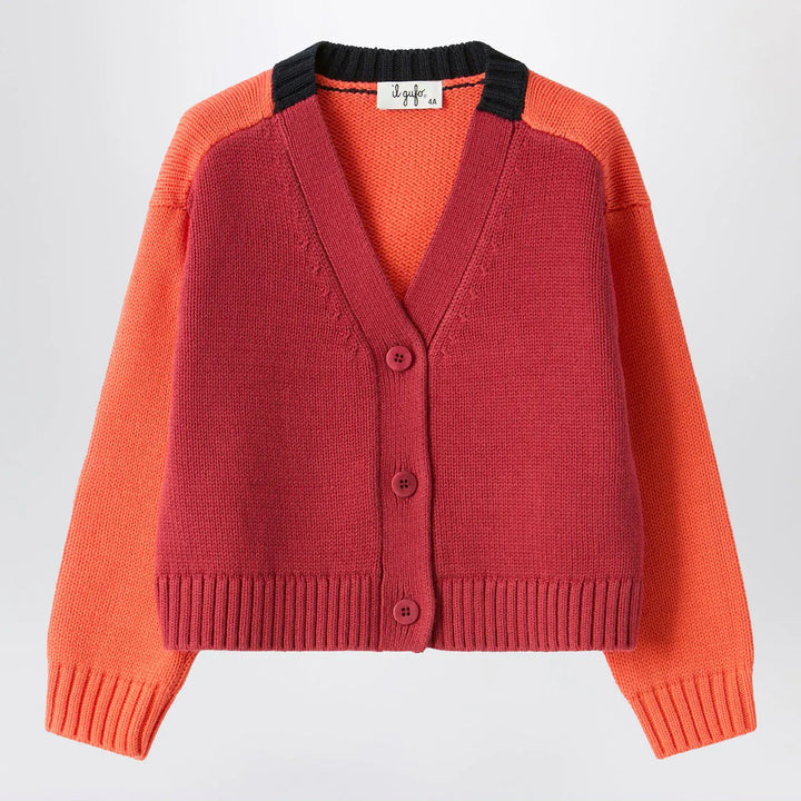 Il Gufo - Color-block organic cotton cardigan Brand Shirts &amp; Tops 10