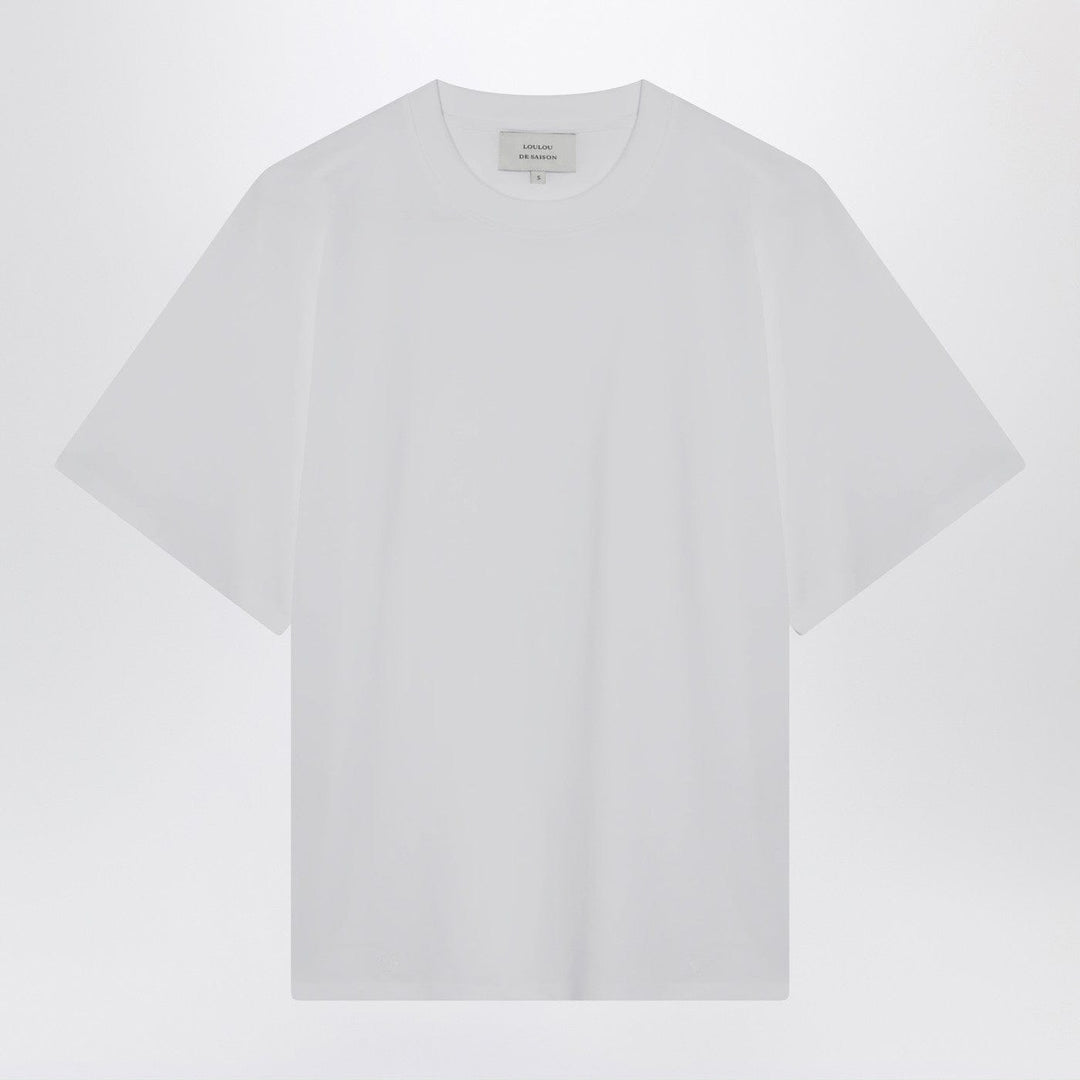 Shirts &amp; Tops LouLou De Saison - White cotton crew neck T-shirt Brand