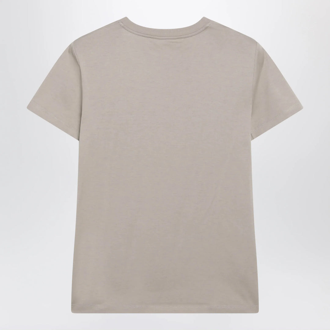Max Mara - Sand cotton jersey T-shirt Brand Shirts &amp; Tops