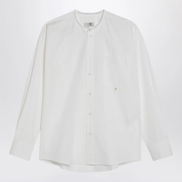 MM6 Maison Margiela - White shirt in cotton Brand Shirts &amp; Tops 46 IT