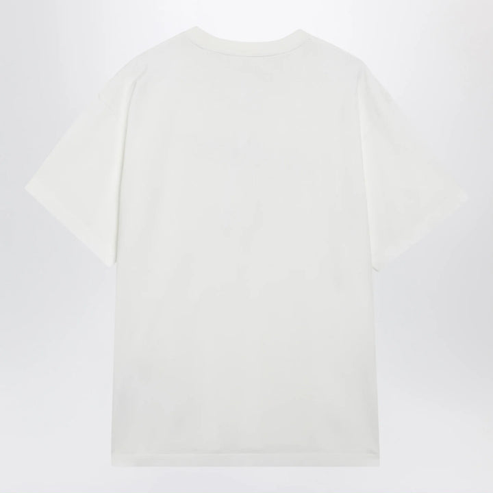 MM6 Maison Margiela - White T-shirt with logo print Brand Shirts &amp; Tops
