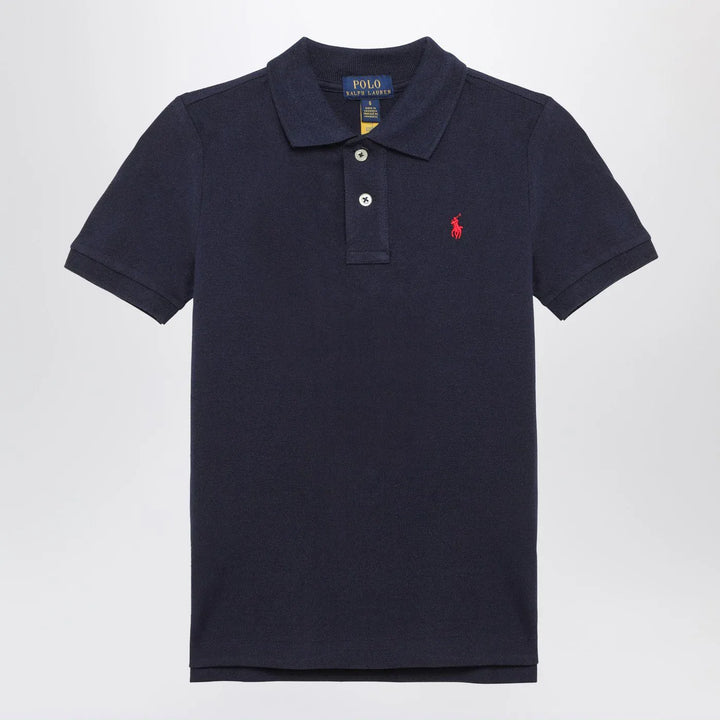 Polo Ralph Lauren - Blue navy cotton polo shirt with logo Brand Shirts &amp; Tops 2