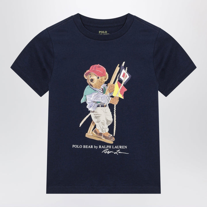 Shirts &amp; Tops S Polo Ralph Lauren - Navy blue Polo Bear cotton T-shirt Brand